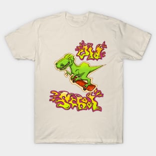 Dino skateboarder T-Shirt